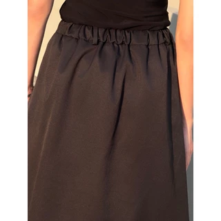 SEASON STUDIO - LANA SKIRT / กระโปรงยาว ทรงวอลลุ่ม ซับในทั้งตัว