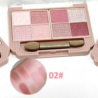 YOTAI อายแชโดว์ พาเลทอายแชโดว์ 8สี โทนสีชมพู เนื้อใยไหม เนื้อแมท ประกายชิมเมอร์ กลิตเตอร์ สีสวย กันน้ํา ติดทนนาน