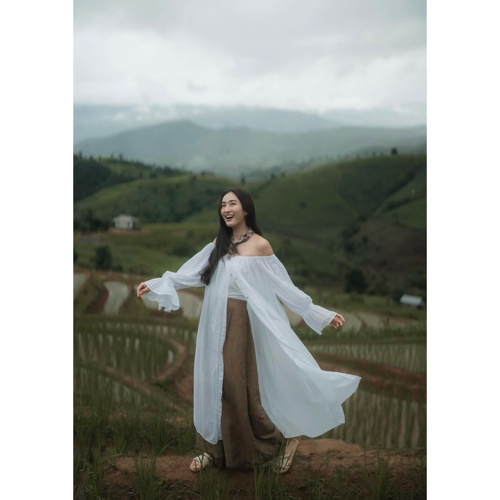 ชุดเสื้อคลุมผ้าฝ้าย จากร้าน Talon