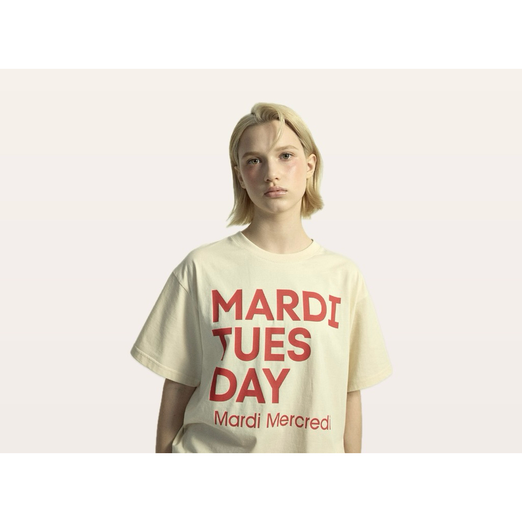 พร้อมส่ง/ของแท้ 💯MARDI MERCREDI TSHIRT DU MARDI