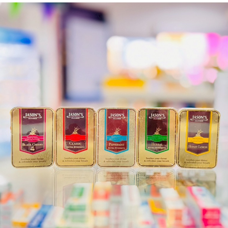 แจ๊กเจีย JASON'S  ลูกอมเมนทอล 25 G