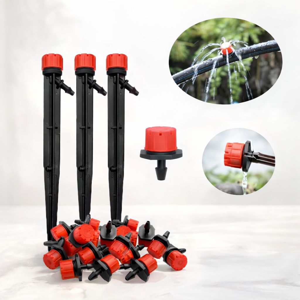 Uone Garden พร้อมส่ง W217/W247 หัวน้ำหยด8ทิศ หัวสปริงเกอร์ แบบขาปัก และต่อสายไมโคร หัวต่อสายหมอก