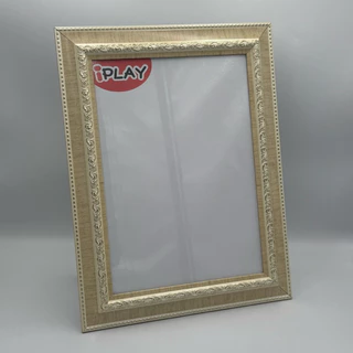 กรอบรูปลายไทยขอบ1.5" A3 10x12 10x14 10x15 11x14 11x16 12x15 12x18นิ้ว /3101 มีกระจก มีขาตั้ง แขวนผนัง