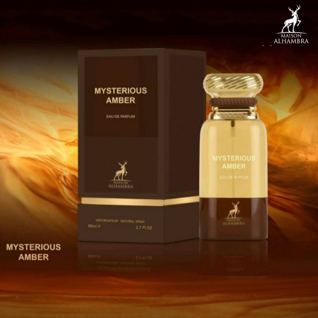 Mysterious Amber Eau de Parfum by Maison Alhambra 80 ml แท้💯