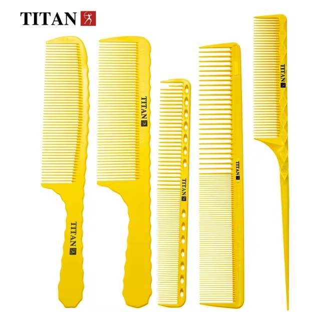 หวี titan หวัช่างตัดผม หวีบาร์เบอร์ หวีซาลอน