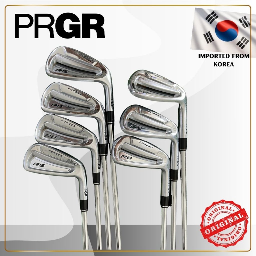✨(ชุดไม้เหล็ก) PRGR RS 7 Iron- for Man สภาพ : 85%  ⛳NS Pro 950 G.H Lightweight Steel· Dokkaebi golf