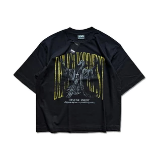 STND07 Boxy T-Shirt “Demonic Priest” เสื้อยืดครอปวินเทจ
