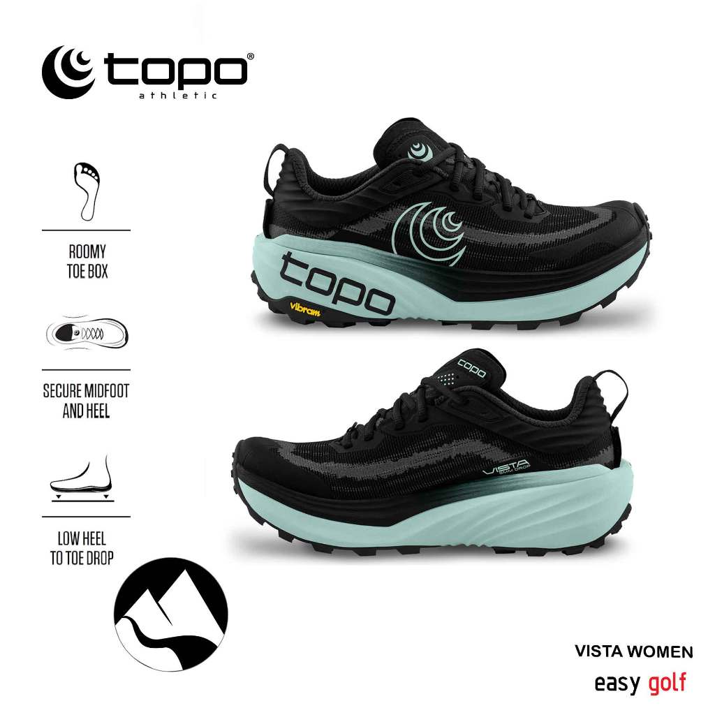 TOPO ATHLETIC TRAIL VISTA WOMEN'S RUNNING SHOES รองเท้ากีฬาวิ่งเทรลผู้หญิง