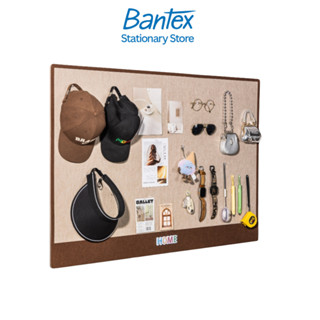 Deli กระดานปักหมุด บอร์ดติดประกาศ กระดานสักหลาด หนาทนทาน ติด…