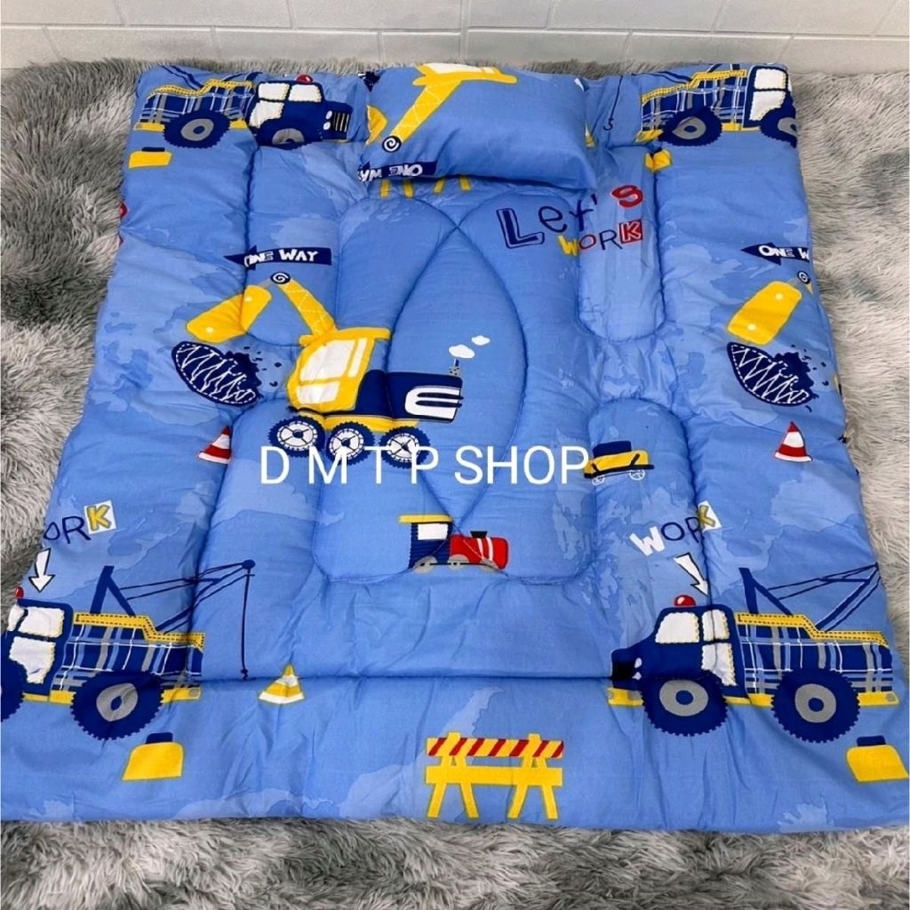 ที่นอนเด็กอนุบาล+หมอน ขนาดกว้าง×ยาว 80×110 ซม. หนา 3-4 ซม. - รูปที่ 5