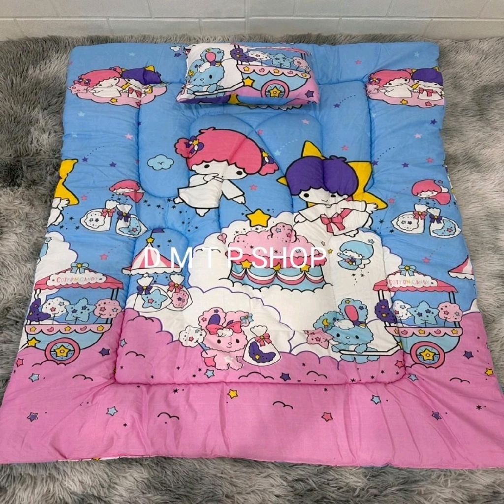 ที่นอนเด็กอนุบาล+หมอน ขนาดกว้าง×ยาว 80×110 ซม. หนา 3-4 ซม. - รูปที่ 6