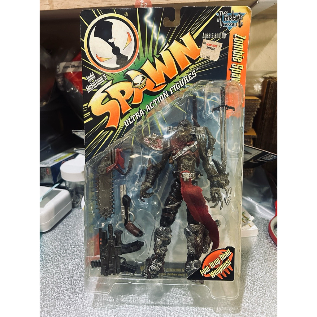 Todd McFarlane’s Spawn Ultra-Action Figures Zombie Spawn 1996 ฝ