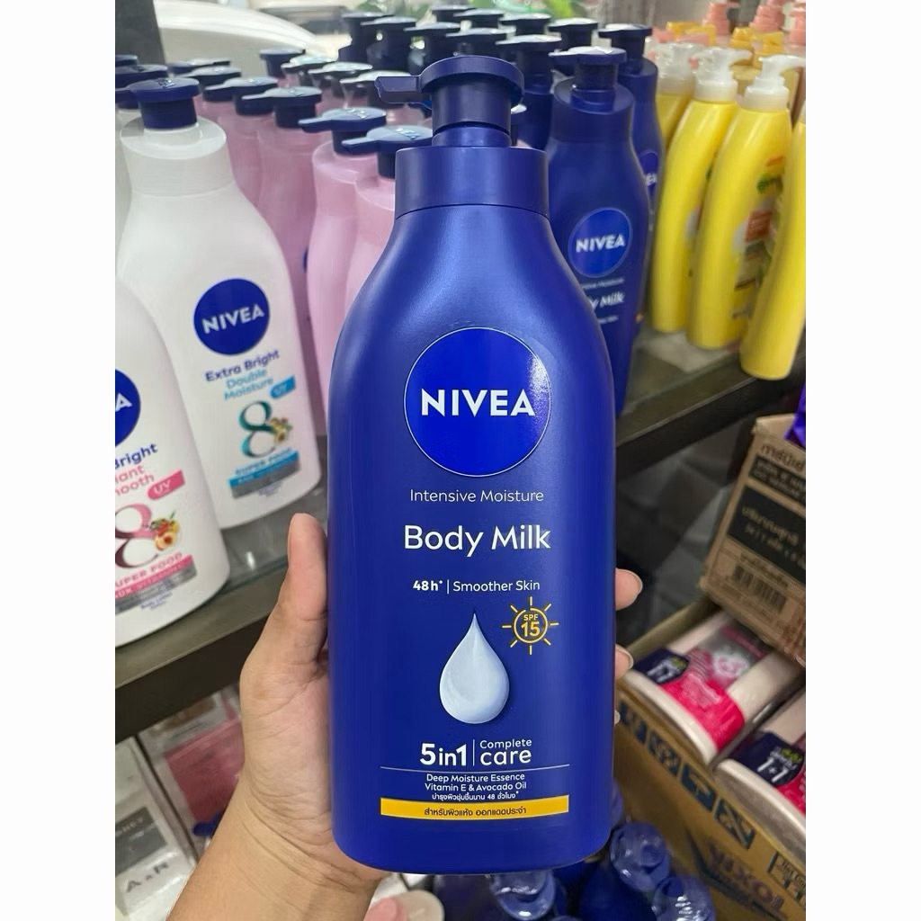 (ขวดปั๊ม) นีเวีย เอ็กซ์ตร้า ไบรท์ โลชั่น NIVEA Extra Bright Body Lotion 550มล. มี 5 สูตร - รูปที่ 7