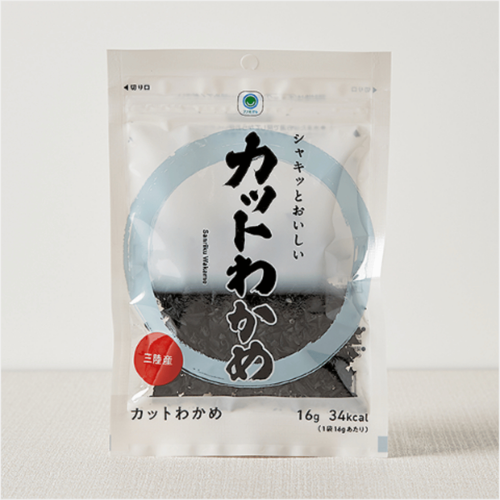 FamilyMart Cut Wakame Seaweed Sanriku Iwate Mineral Rich Japanese Dried Seaweed Direct Import