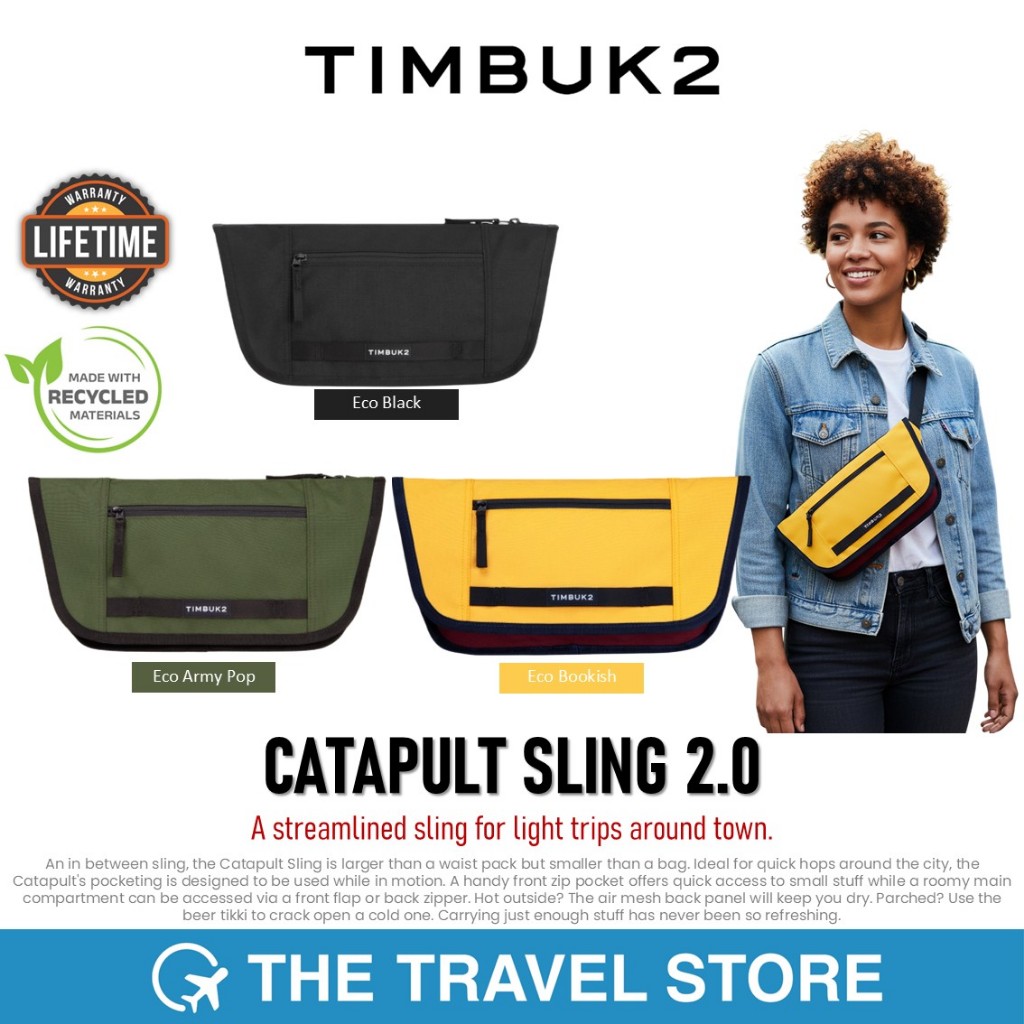 Timbuk2 CATAPULT SLING 2.0 | 1267-3-1XXX กระเป๋าสะพายข้าง พาดลำตัว