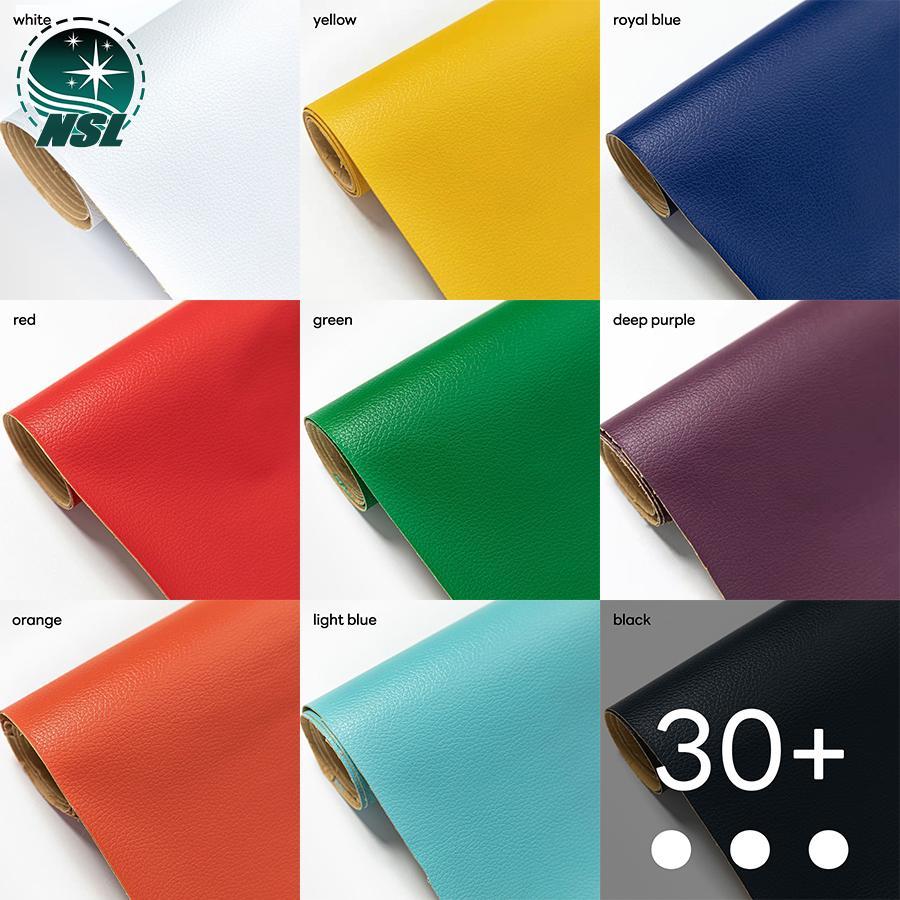 North Star 30 สี leather repair หนังปะเบาะ หนัง pu ซ่อม โซฟา หนัวเทียมมีกาว กาวติดหนังpvc เทปหนังติด