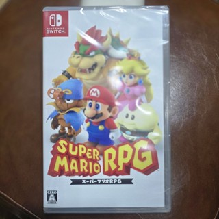 (ไม่มีของแถม) มือหนึ่ง Nintendo Switch Super Mario RPG ปก JP…