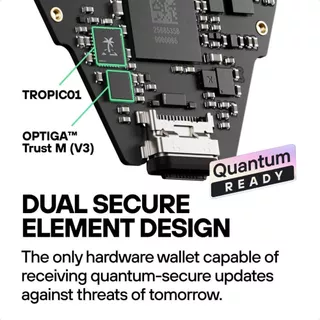 TREZOR Safe 7 ฮาร์ดแวร์วอลเล็ต Hardware Wallet Cold Wallet เก็บ Bitcoin ของแท้ ประกัน 1 ปี ตัวแทนจำหน่ายทางการ
