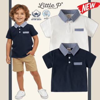 🌟🇹🇭 ส่งด่วน🌟 ใหม่ ! เสื้อโปโลเด็ก โปโลเด็กชาย เสื้อผ้าเด็กผู…