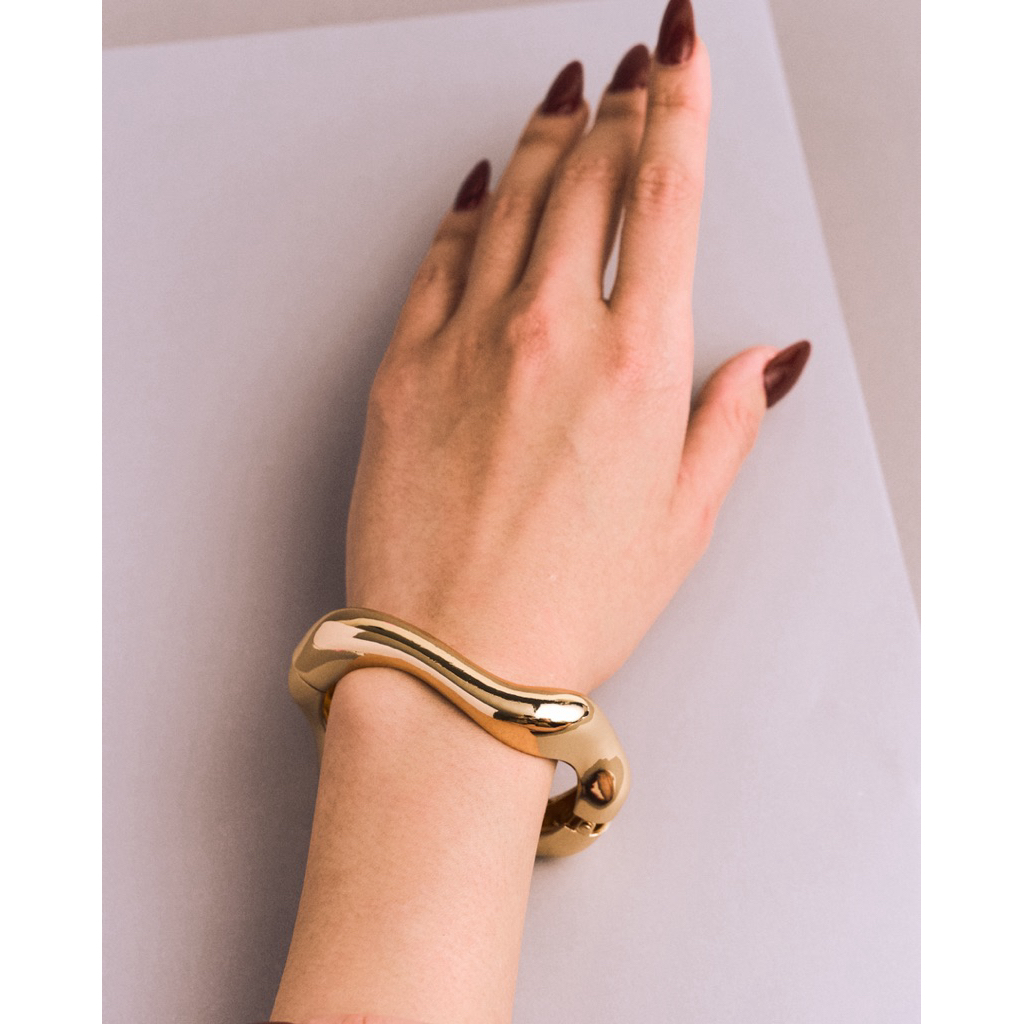 Adornment Club - Melanie Gold Bracelet กำไลข้อมือ l nickel free, waterproof, long-lasting