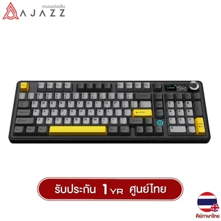 AJAZZ AK980V2 Gasket Tri-Mod Maila Switch Mechanical Keyboard คีย์บอร์ดไร้สาย