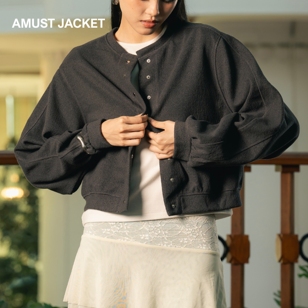 EVERYDAY - Amust Jacket แจ็คเก็ตกระดุมสแน๊ป (Q) รูปที่ 2