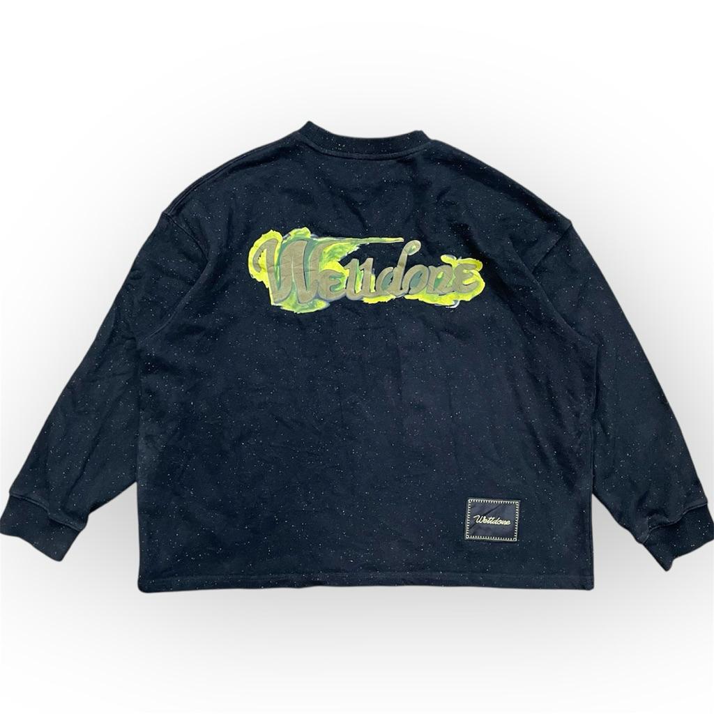 WE11 Done Logo Print Long Sleve Shirt