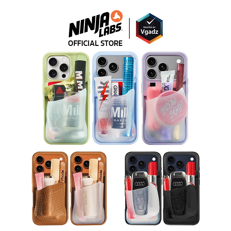 Ninja Labs เคสสำหรับ iPhone 17 - 14 Series รุ่น Flex Pouch®