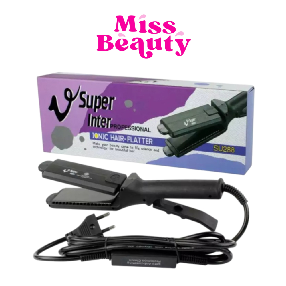 หนีบผมไฟฟ้า Super V Inter SU288 เครื่องหนีบผม Hair Flatter
