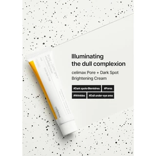 [ 100% แท้ /พร้อมส่ง]Celimax Pore+Dark Spot Brightening Cream 35ml | ครีมบำรุงผิวสูตรเข้มข้น ลดรูขุมขน กระจ่างใส ลดจุดด่