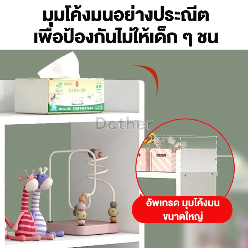 GYG ชั้นวางหนังสือ สไตล์มินิมอล ชั้นวางของเล่น thumbnail 5