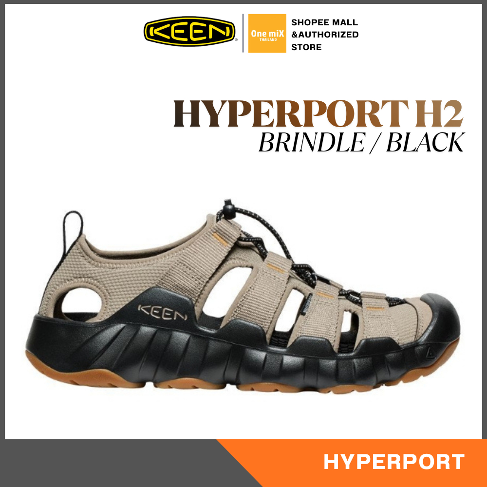 KEEN Men's HYPERPORT H2 (BRINDLE/BLACK) รุ่นใหม่ รองเท้า คีน แท้ ชาย