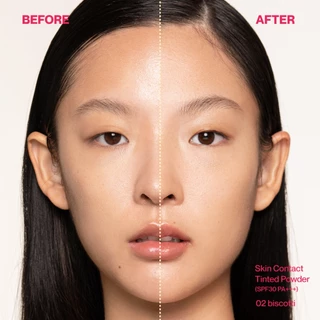 [สูตรและแพ็กเกจใหม่] EVERPINK Skin Contact Tinted Powder (SPF30 PA+++) แป้งกันแดดผสมรองพื้น เนื้อละเอียด 9g.