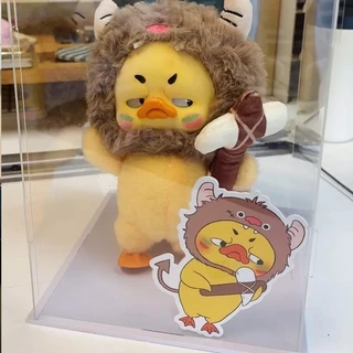 กล่องอะคริลิคใส15*15*25cm Macaron labubu upset duck Acrylic dustproof display box