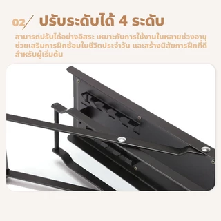 Foot Stool ที่วางเท้ากีตาร์ ปรับได้ 4 ระดับ และ 6 ระดับ ที่วางเท้าสำหรับนักกีตาร์ ที่วางเท้าเล่น กีตาร์ ปรับระดับได้