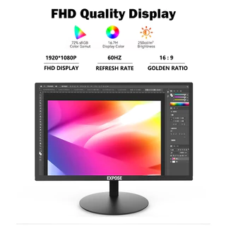 จอคอมพิวเตอร์ Monitor 19/22/24 Inch Led Monitor HD 900P / FHD 1080P 60HZ Monitor For PC Computer