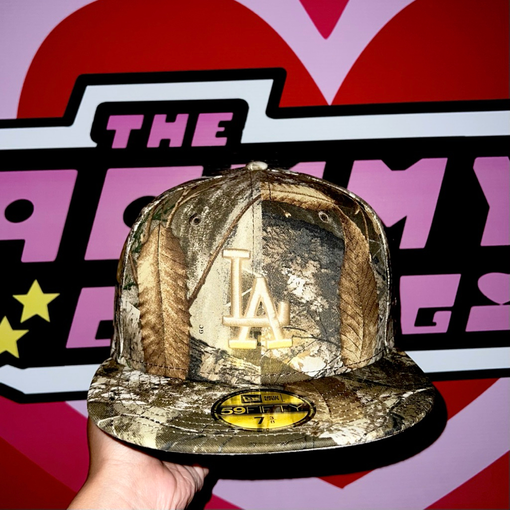 New Era Los Angeles Dodgers Realtree camouflage 59FIFTY fitted cap