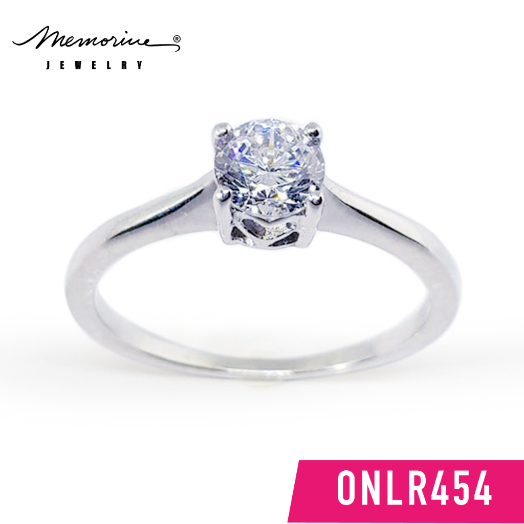 Memorine Jewelry خاتم فضة 925 بزركون ONLR454