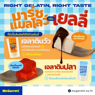 [แพ็คx3] แม็กกาแรต เจลาติน 100 กรัม