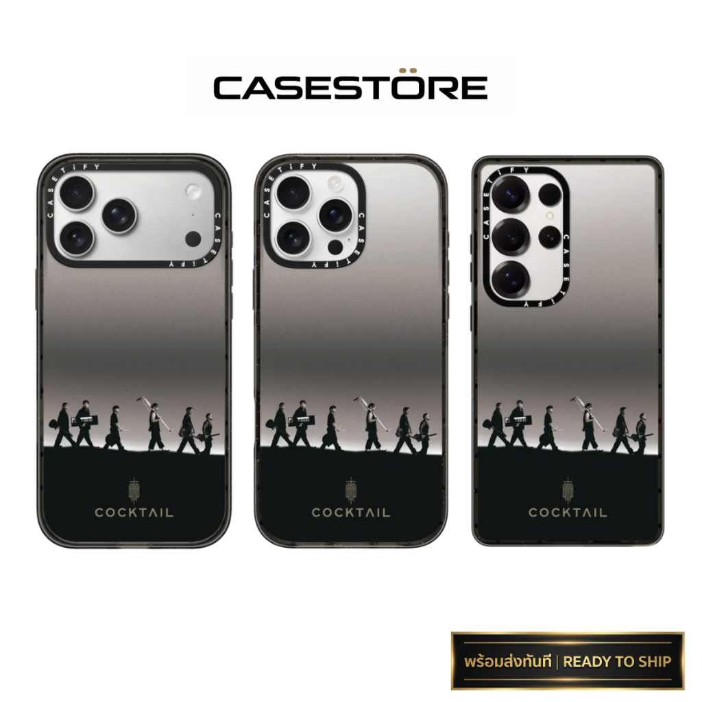 (พร้อมส่ง) CASETiFY COCKTAIL 77 EVER TOUR Case | สำหรับ iPhone / Samsung | ของแท้