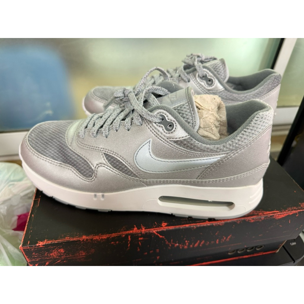 Nike Air Max 1 86 OG สี Gray/Metallic Silver ของแท้ 100%