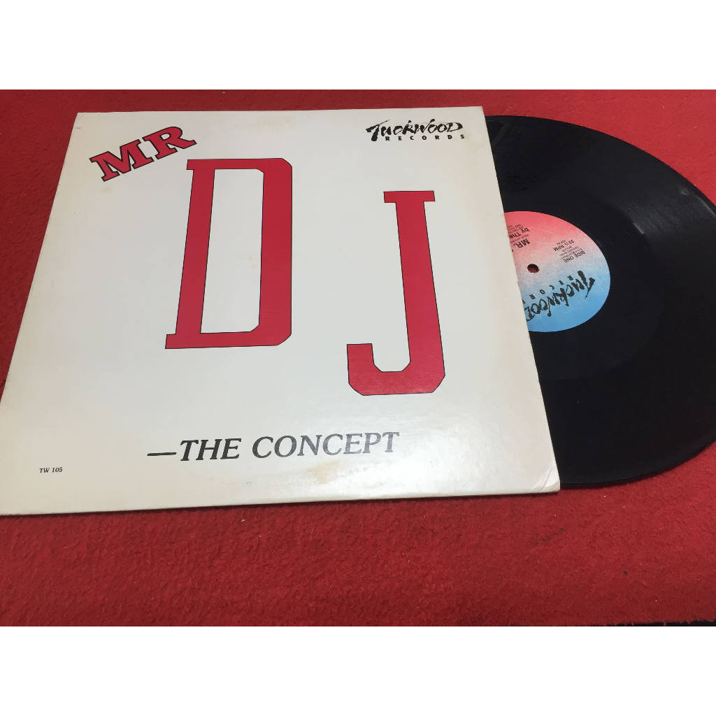 MR DJ - THE CONCEPT ขนาด 12 นิ้ว LP ร้าน PinHaiMusic B82
