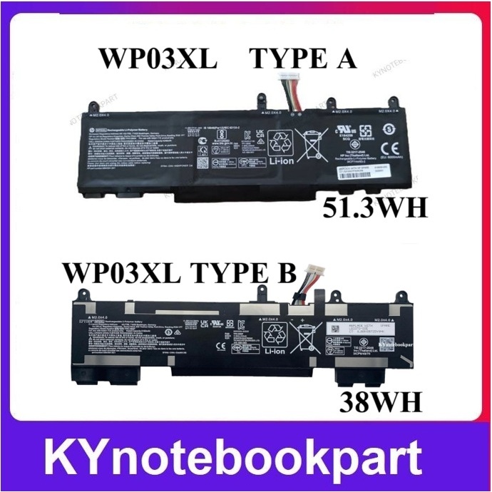 BATTERY ORIGINAL HP แบตเตอรี่ ของแท้ HP eliteBook 830 840 845 860 G9 Zhan X 14 Elite x360 1040 G9 2-