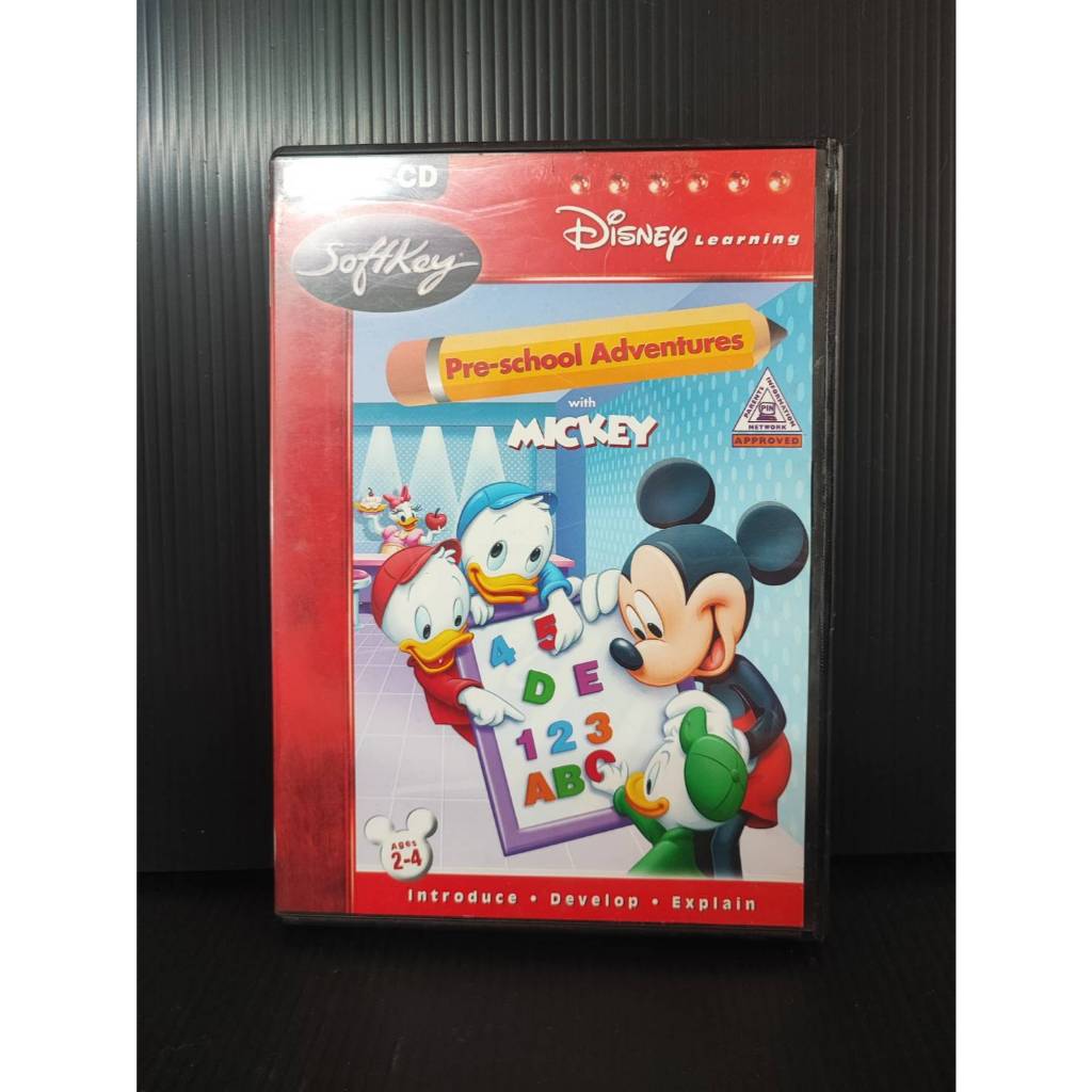 แผ่นเกมส์คอม Disney Pre School Adventure With Mickey : PC Game