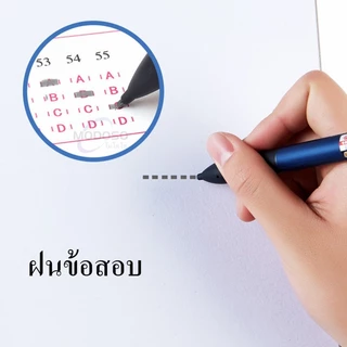 ดินสอ2B รุ่นG943 ไส้แบนและไส้ดินสอ ด้ามแบนมน ใช้ทำข้อสอบ เขียนแบบ อักษรประดิษฐ์#ดินสอ#ดินสอกด#ไส้แบน