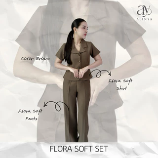 S001 / Flora soft set (ได้ทั้งเสื้อและกางเกง)