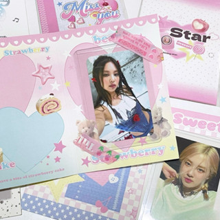 การ์ดโพลารอยด์ การ์ดใส่รูป การ์อวยพร แบบพับ เฉพาะการ์ด ไม้ได…