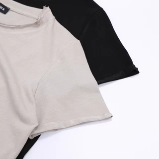 CHEWA Sunny Tee - เสื้อยืดคอกลม ผ้าคอตตอนผสม - 8369