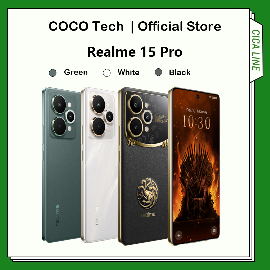 Realme 15 Pro Games of Thrones Limited Edition Snapdragon 7 gen 4 6.8" 144Hz 7000 mAh 80 W