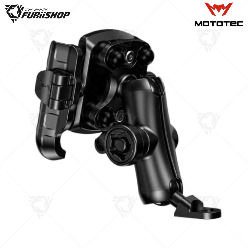 ที่จับมือถือ MOTOTEC MT-QD04 Plus (ระบบซับแรงสะเทือน) ทรงสูงติดกระจก